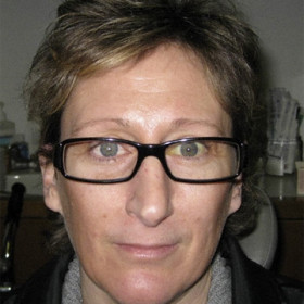 Woman with glasses